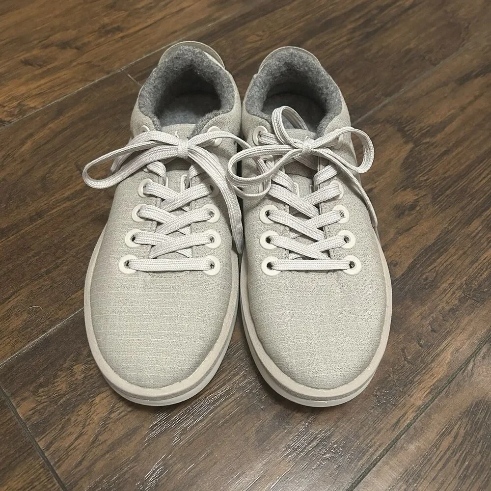 All birds Tree Piper Women’s Shoes Size 6 Tan/Grey Wool